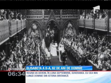 62 de ani de la încoronarea reginei Elisabeta a Doua
