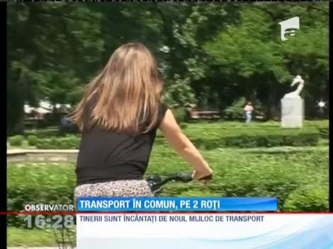 Timişoara are sistem de transport în comun pe doua roţi