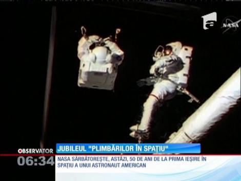 NASA sărbătoreşte 50 de ani de la prima ieşire în spaţiu