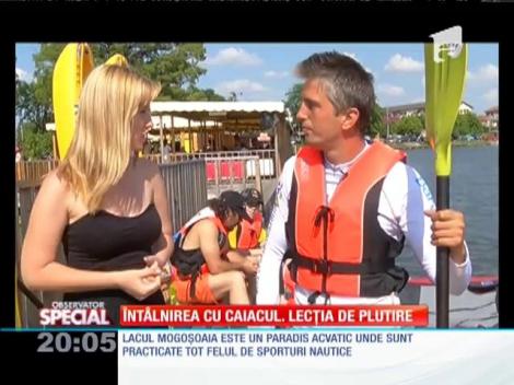 SPECIAL! &Icirc;nt&acirc;lnirea cu caiacul. Lecţia de plutire