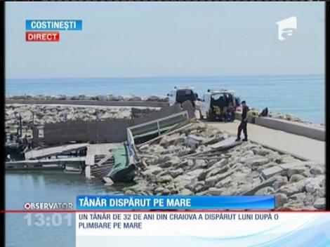 Tânăr dispărut pe mare