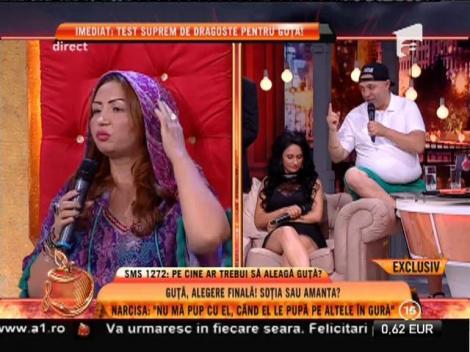 Guță: ”Eu ofer tandrețe și vreau să primesc tandrețe. Narcisa a pierdut noțiunea dragostei”