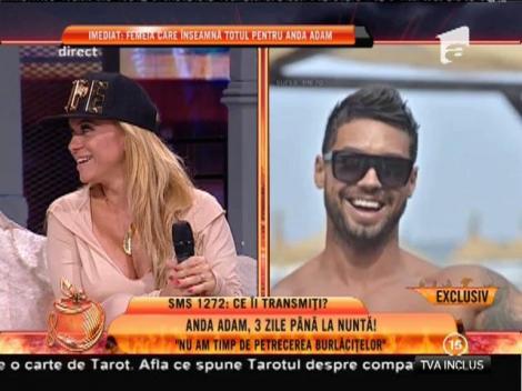 Anda Adam: ”Nu am timp de petrecerea burlăcițelor”