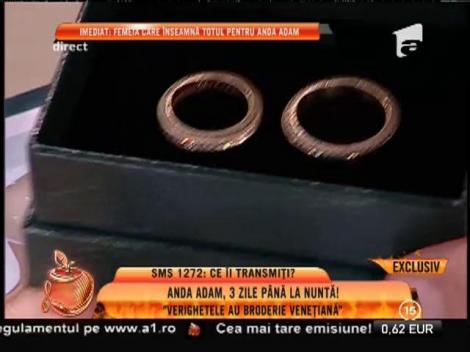 Anda Adam, verighete de peste 5000 de euro