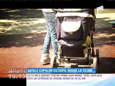 Satele copiilor cu copii. Mamă la 15 ani