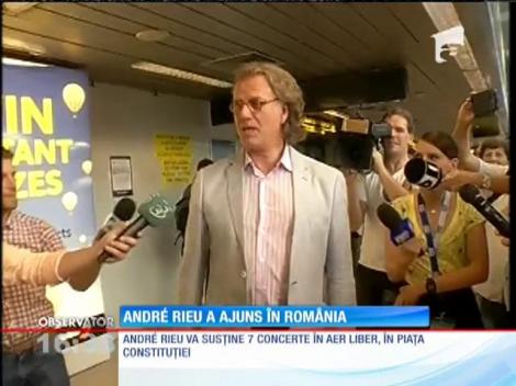 André Rieu a ajuns la Bucureşti