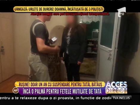 Ruşine! Doar un an cu suspendare pentru tatăl bătăuş