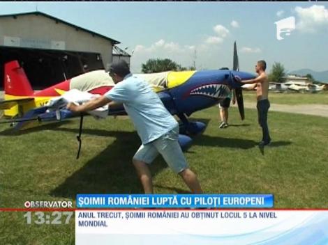 Şoimii României luptă cu piloții europeni