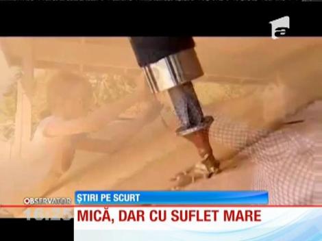 O fetiţă de 9 ani din SUA construieşte adăposturi pentru oamenii străzii