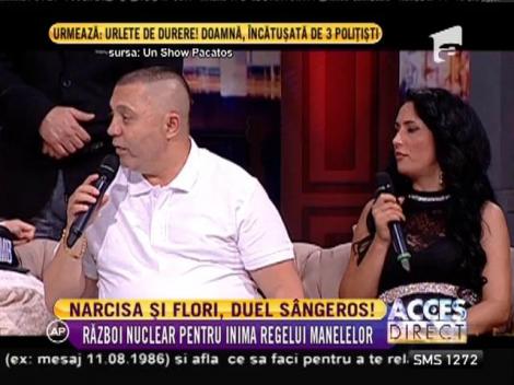 Scandal monstru între Guţă şi femeile din viaţa lui, Narcisa şi Flori