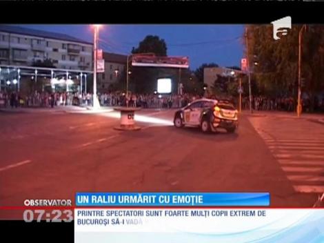 Raliul Deltei, spectacol pe străzile din Tulcea