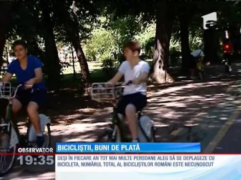 Cicicliștii, buni de plată