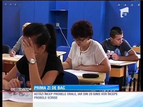 A început Bacalaureatul!