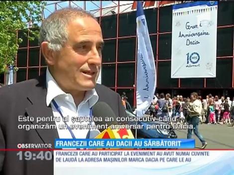 Francezii care au dacii au sărbătorit