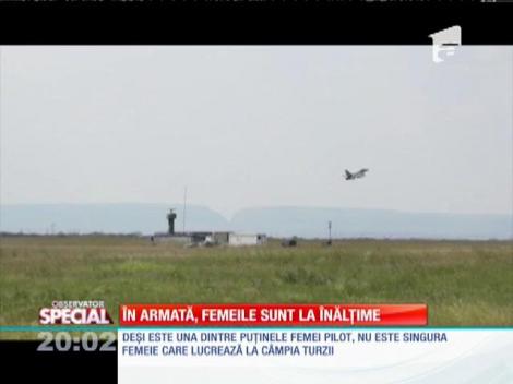 Special! În armată, femeile sunt la înălţime