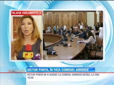 Victor Ponta, audiat la Comisia Juridică din Camera Deputaţilor