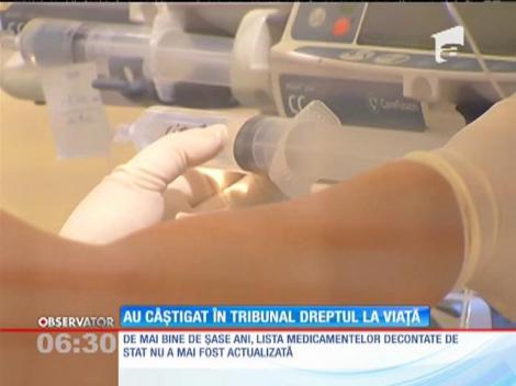Justiţia obligă statul să actualizeze lista medicamentelor compensate