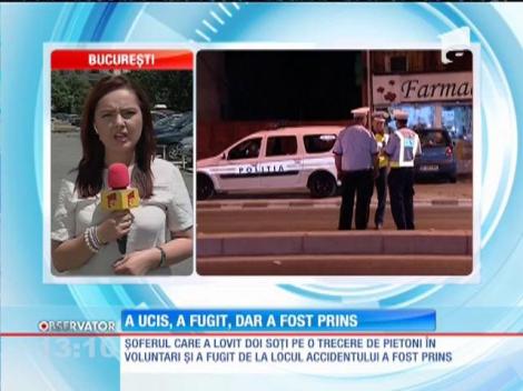 Şoferul care accidentat doi soţi pe o trecere de pietoni în Voluntari