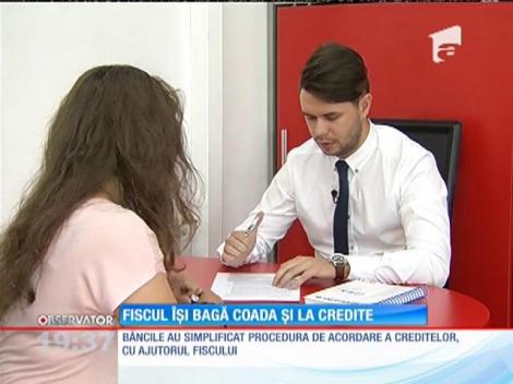Băncile verifică clienţii direct cu Fisc-ul