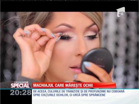 Special! Machiajul care mărește ochii