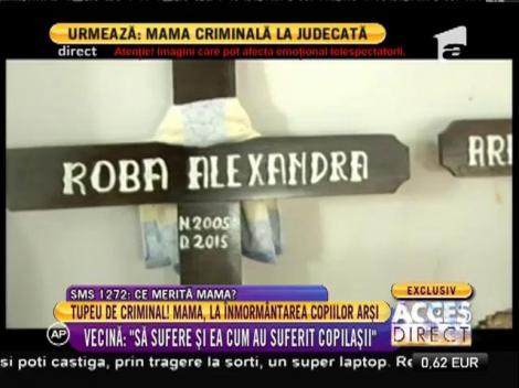 Mama celor 3 copiii care au murit arși din cauza ei, la un pas să fie linșată