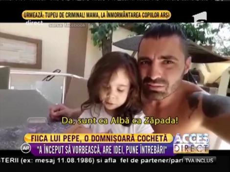 Fiica lui Pepe, o domnișoară cochetă