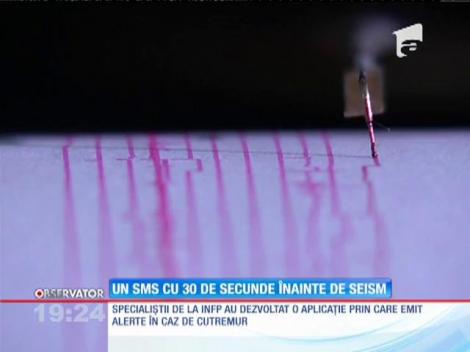 Bucureştenii vor şti cu 30 de secunde înainte că va veni un cutremur