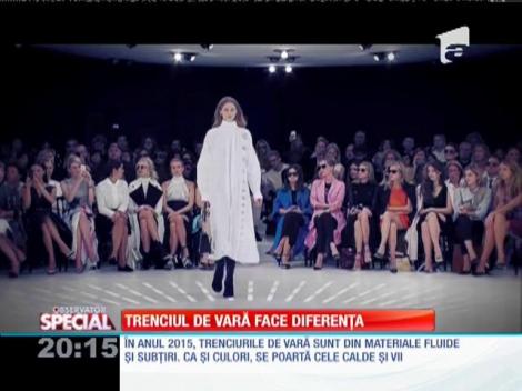 Special! Trenciul de vară face diferența