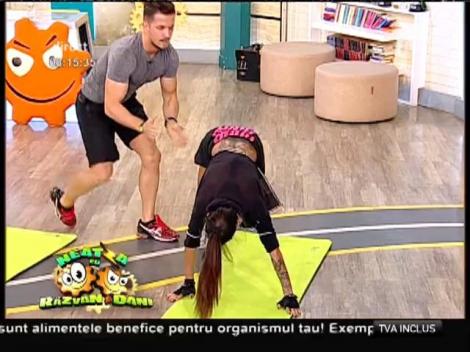 WOW, ce mişcări apetisante! Fetele lui Neby, super antrenament la primele ore ale dimineţii!