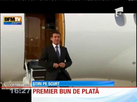 Premierul francez, amendat cu 2.500 de euro