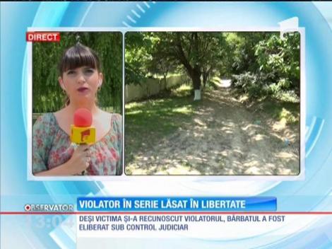 Violator în serie lăsat în libertate