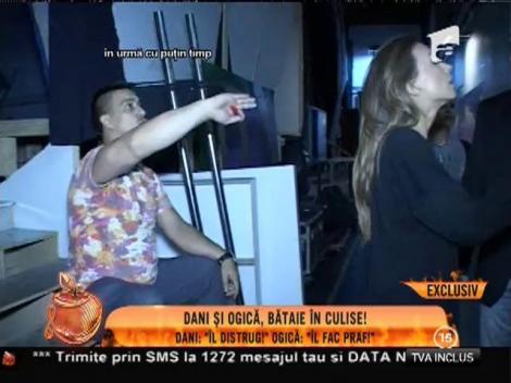 Dani şi Ogică s-au luat la bătaie în culise!