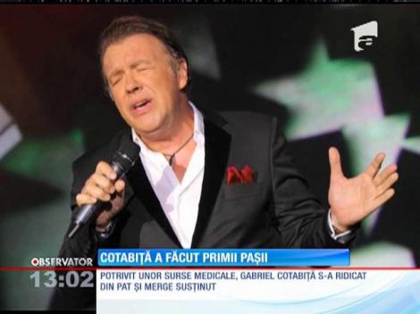 Gabriel Cotabiţă a făcut primii paşi