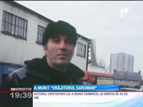 Celebrul actor Christopher Lee a murit la 93 de ani