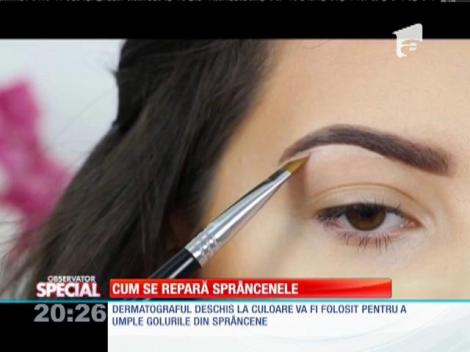 Special! Cum se repară sprâncenele