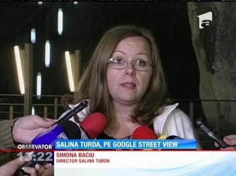 Salina Turda, pe Google Street View