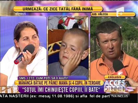 Mama bătută de soțul tiran: &rdquo;&Icirc;mi chinuiește copiii&rdquo;