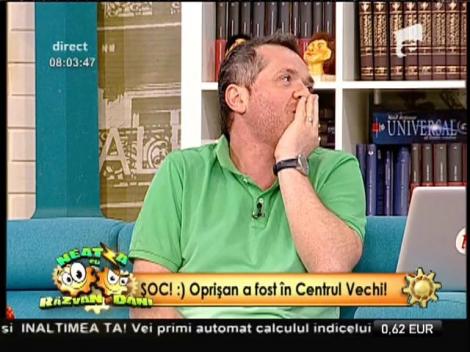 ŞOC! :) Cătălin Oprişan a fost în Centrul Vechi!