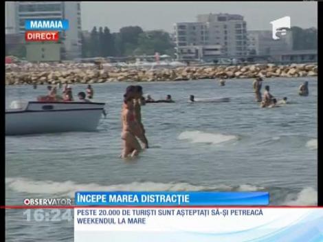 Weekend aglomerat pe litoral