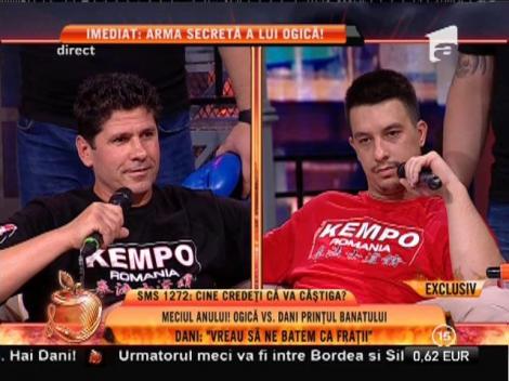 Dani, Prinţul Banatului: "Vreau să ne batem ca fraţii!"