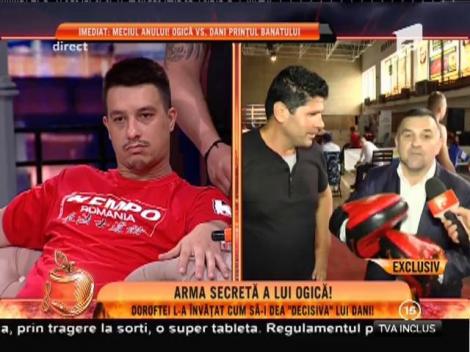 Arma secretă a lui Ogică! Doroftei l-a învăţat cum să-i dea decisiva lui Dani!