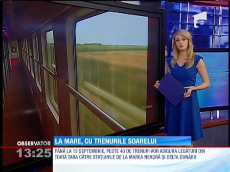 La mare, cu trenurile Soarelui
