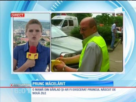 Prunc de numai 9 zile, găsit cu abdomenul eviscerat într-o locuinţă!