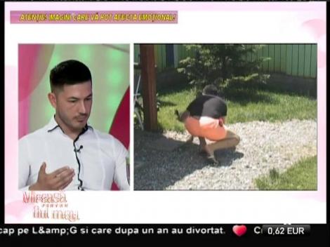 Dănuț, surprins în timp ce chinuia un câine!