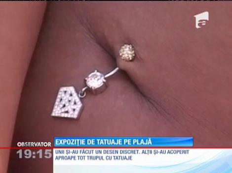 Expoziţie de tatuaje pe litoral