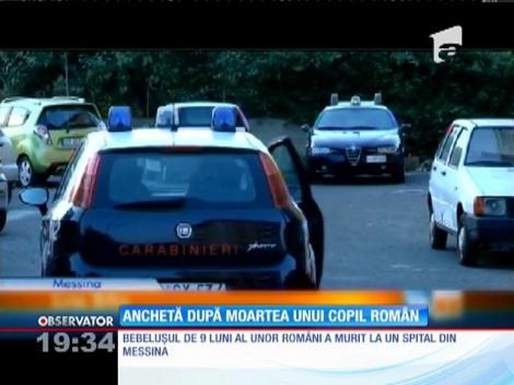 Moartea unui copil român a declanşat o amplă anchetă în Italia