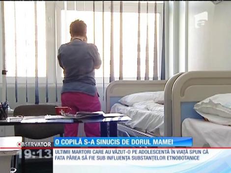 La 15 ani, o adolescentă şi-a luat viaţa de dorul mamei