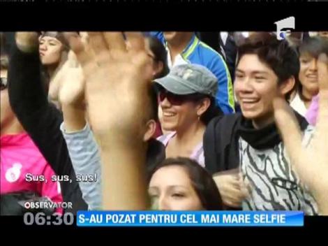 Cel mai mare selfie din lume