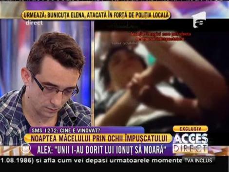 Tânărul împușcat în cap de un polițist local: ”Au tras cu bile”