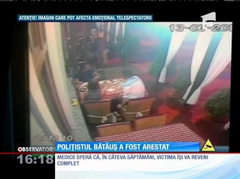 Poliţistul din Arad care a trimis în comă un jucător de polo a fost arestat